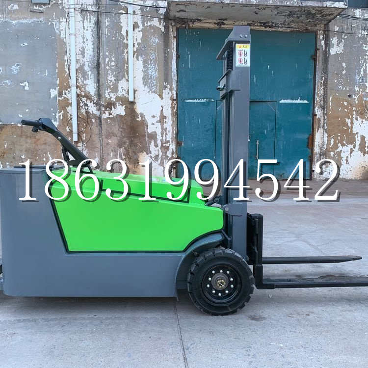 尉氏县小型电动叉车1吨2吨步行站驾式电瓶堆高充电装卸车液压升降车铲车